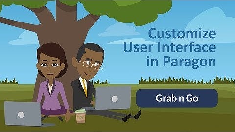 How to Customize Paragon User Interface | Grab n Go