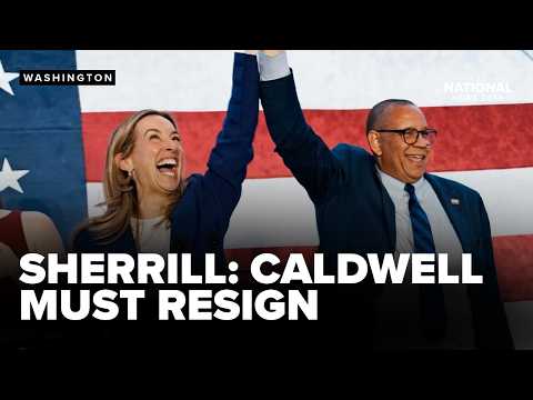 New Jersey Gov. Sherrill calls on Lt. Gov. Caldwell to resign over ethics report findings