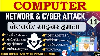 Network attack and Cyber ​​Attack: Network attack and cyber attack || Types of cyber attack