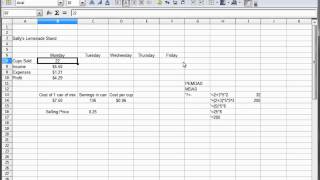Celebrity 7 -  LibreOffice Calc, OpenOffice Calc, Excel Tutorial -- Fill Handle Anchoring Wealth