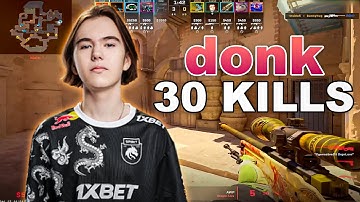 30Kills! donk Faceit Ranked (anubis) | donk POV with COMMS