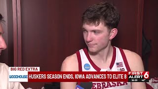 Huskers season ends, Iowa advances to Elite 8