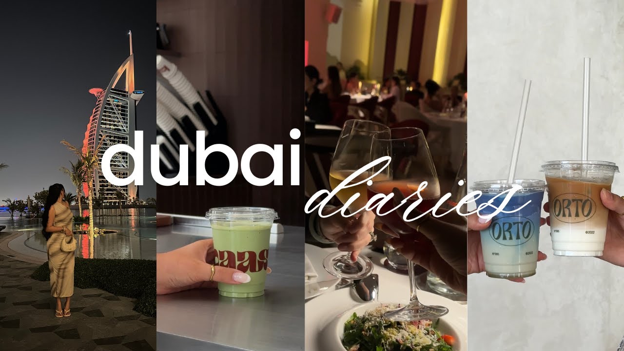 dubai diaries | PR unboxing, afternoon tea & dinners