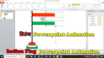 Indian Flag powerpoint animation video hindi | Tiranga powerpoint animation video | Indian flag