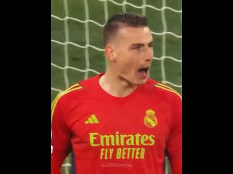 Andriy lunin saves vs man city 🪖