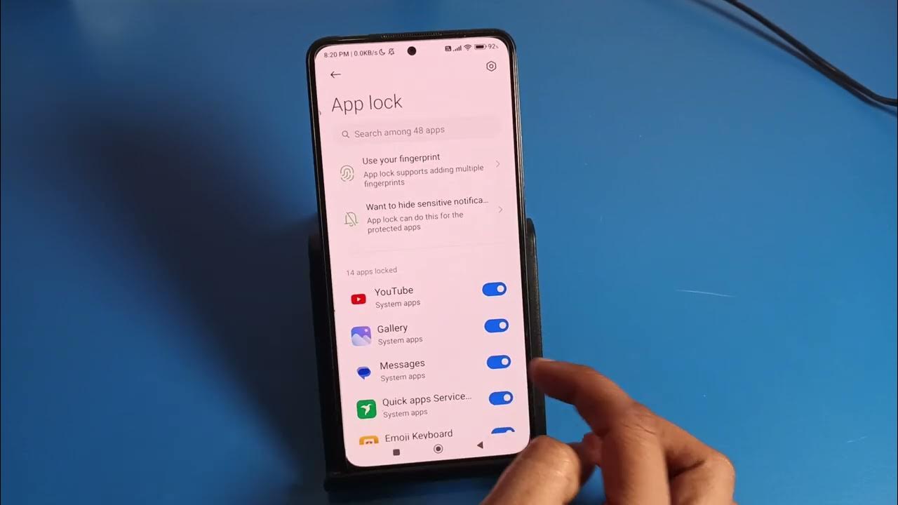 xiaomi-11i-5g-how-to-change-app-lock-youtube