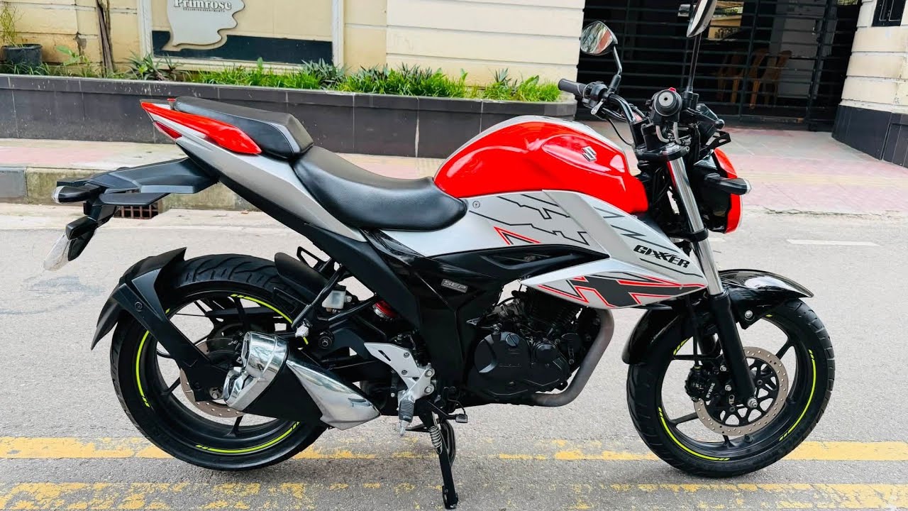 Suzuki Gixxer 2025 Orange