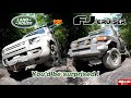 Land rover defender vs toyota fj cruiser  offroad comparison