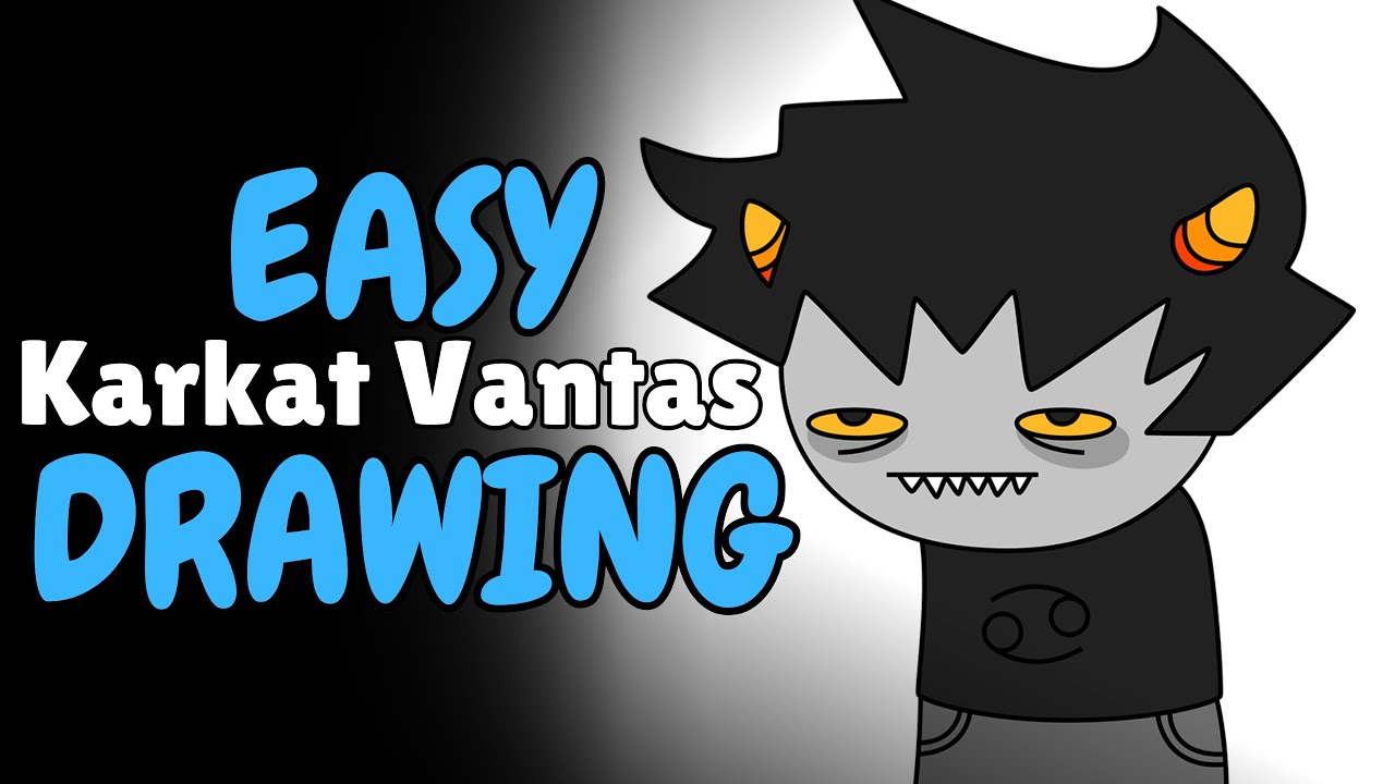 Karkat Vantas Drawing | Homestuck Sharpie Art + Voiceover Story