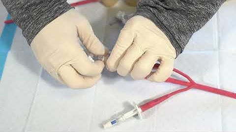 Quick setup and use of a Blakemore Tube