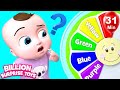 Color Song | Teach Colors + More Nursery Rhymes & Kids Songs -  BillionSurpriseToys