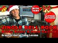 Jingle Bell Rock Christmas Holiday Guitar Song Lesson with strum patterns