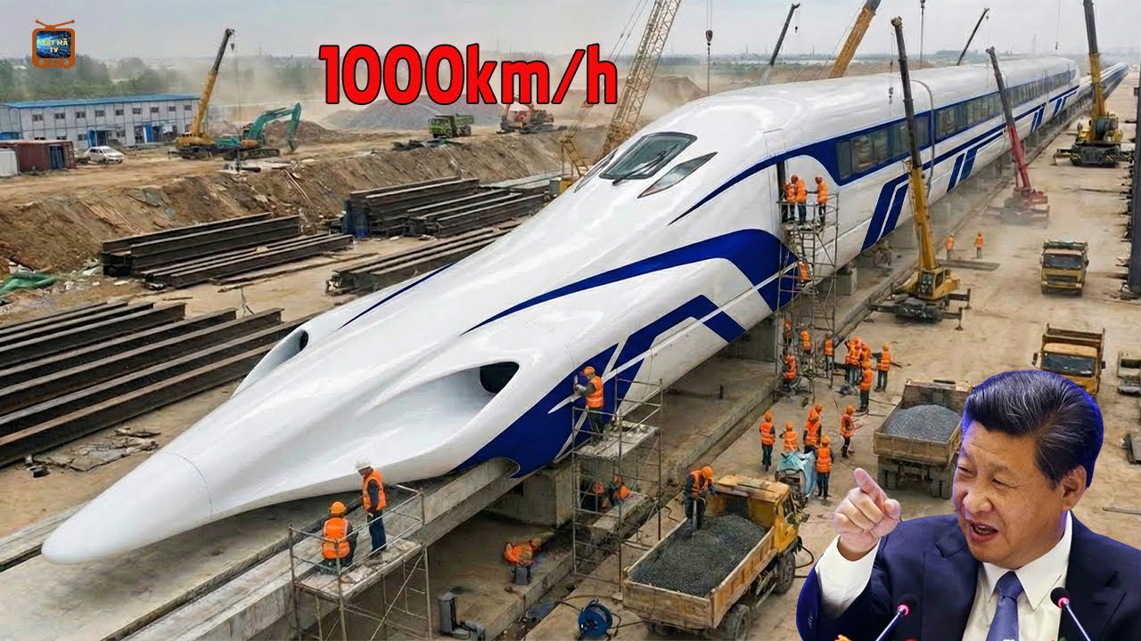 Trung Quốc Vừa Ra Mắt Quái Vật 1000 Kmh Trên Mặt Đất, Nhanh Hơn Máy Bay!
