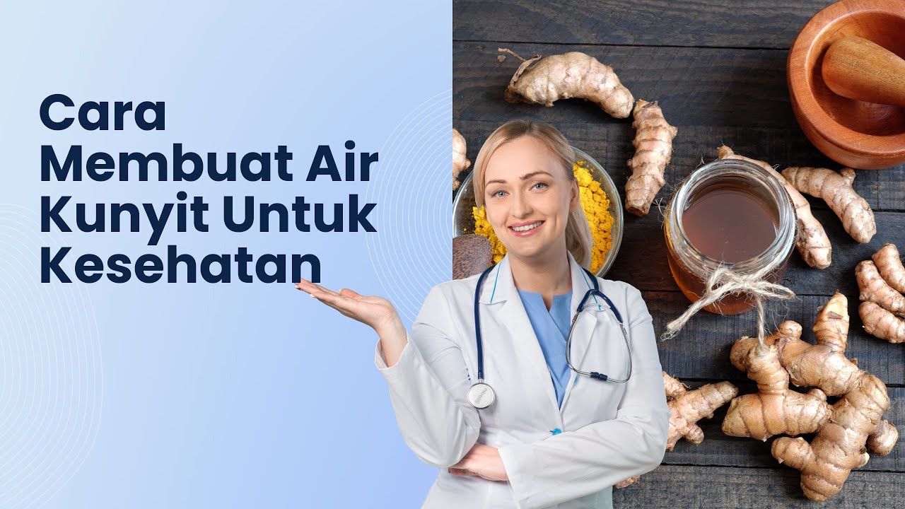 Cara Membuat Air Kunyit + Madu Untuk Kesehatan 