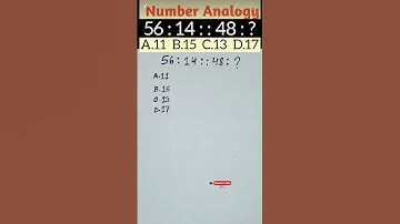 Number Analogy Reasoning Short Tricks #reasoning #shorttricks #rrbntpc #rrb #ssccgl #rrbgd #sscchsl