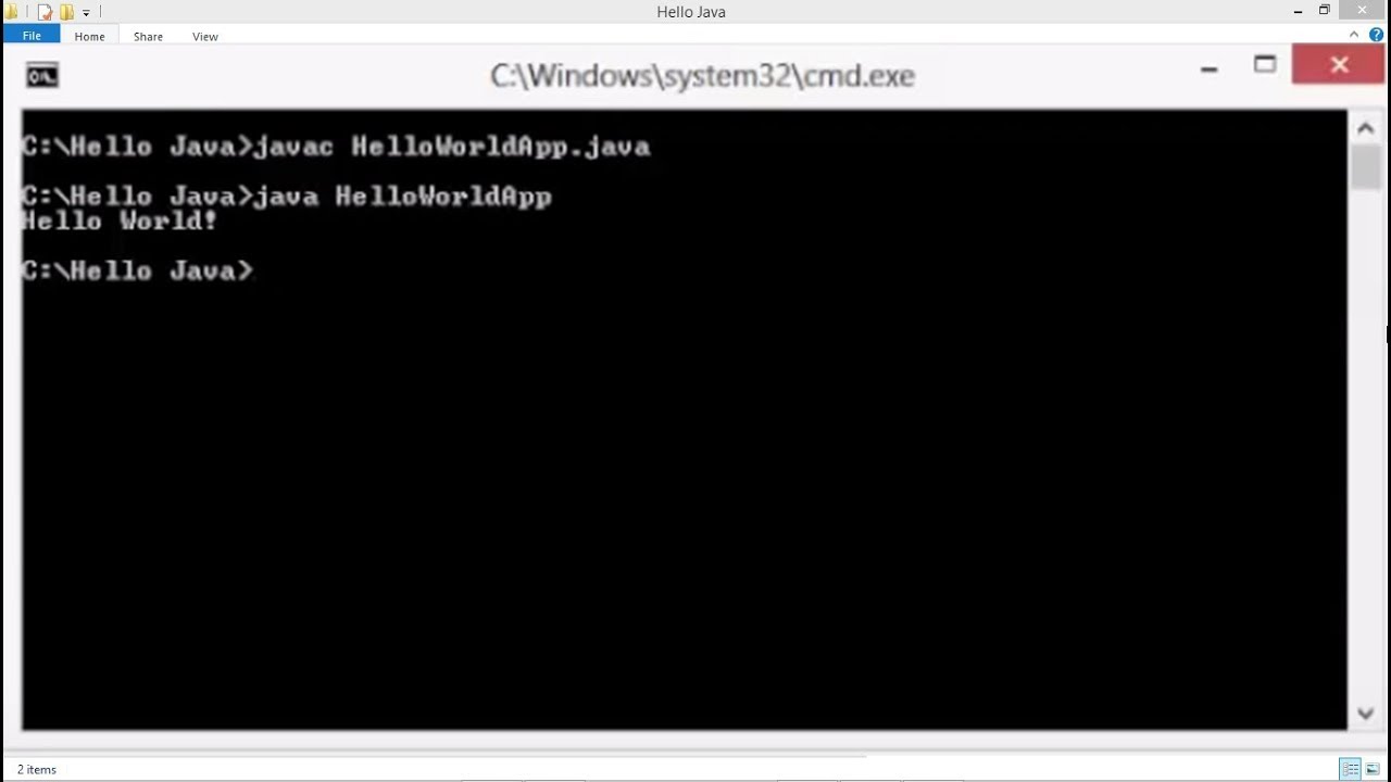 compiling java from the command line