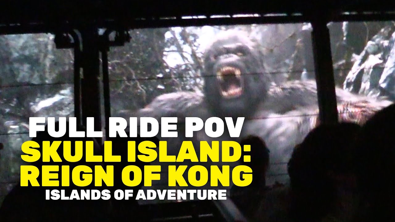 Skull Island: Reign of Kong” Theme Park Attraction Review