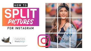 How to Split Images for Instagram Grid in GIMP