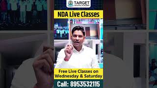 Free Live Classes for NDA 1 2026 Exam | NDA Exam Preparation 2026 | Best NDA Coaching in India