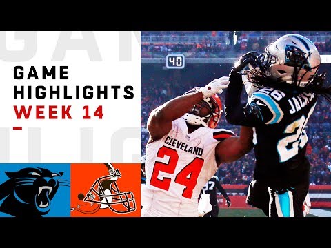 Panthers vs. Browns Week 14 Highlights | NFL 2018