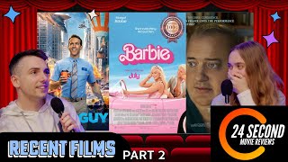 24 Second Movie Reviews | Barbie, Free Guy, The Whale