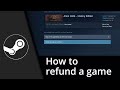 How to refund a game on Steam | Refund Steam games ✅ Tutorial