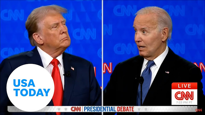 Trump and Biden argue over their golf games during presidential debate | USA TODAY