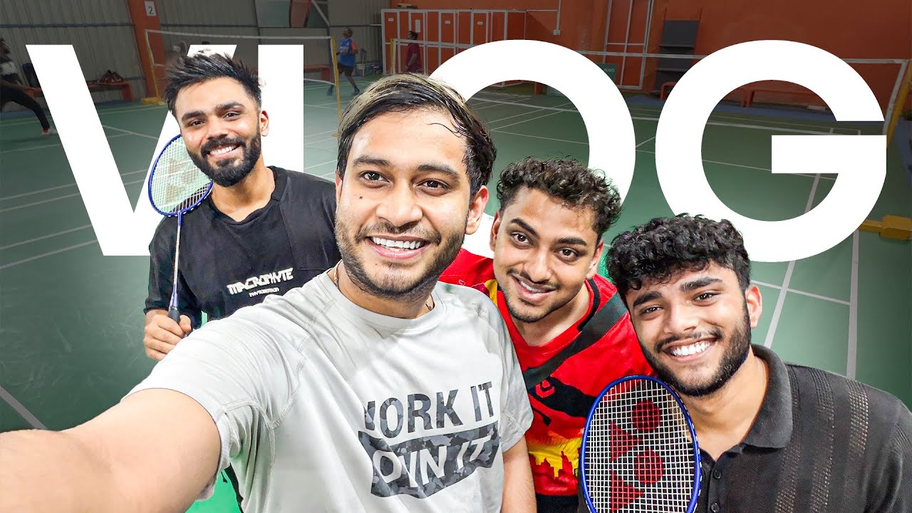 Hum Log Gaye Badminton Khelne 🏸
