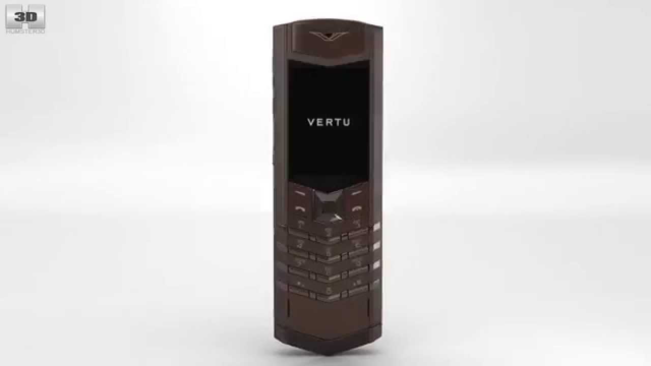 Vertu Signature Pure Chocolate Stainless Steel 3D model by 3DModels.org