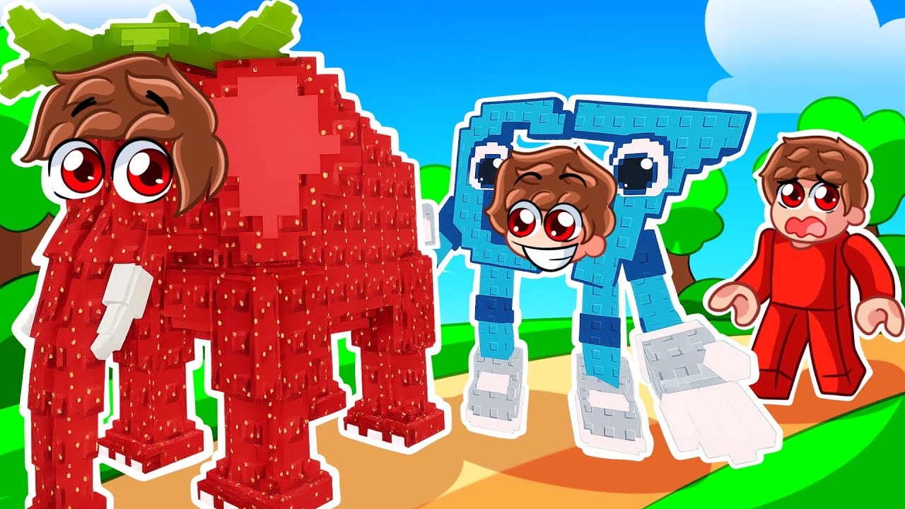 Evolucioné como BRAINROT SECRETO para Sorprender a Mis Amigos en Roblox!