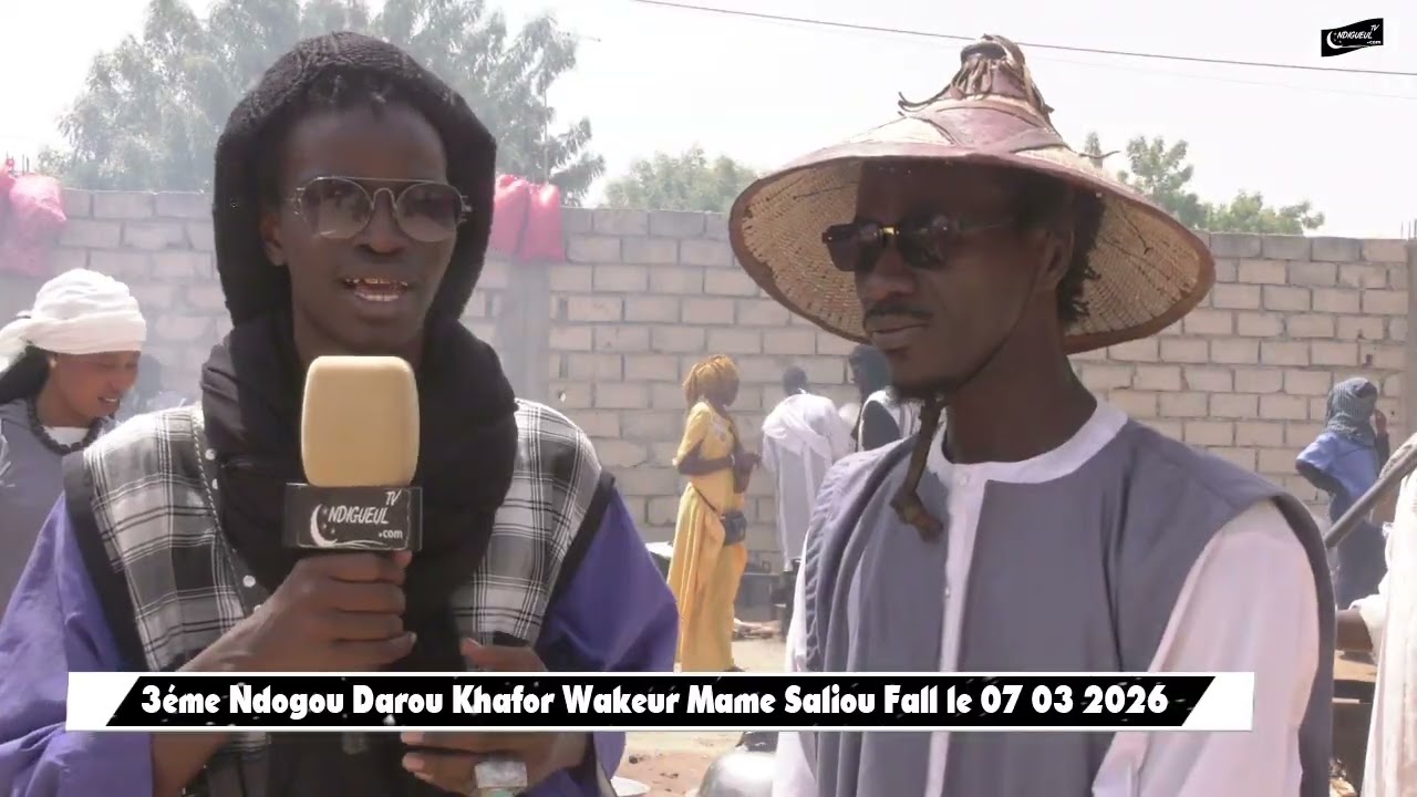3éme Ndogou Darou Khafor Wakeur Mame Saliou Fall Wakeur S. Taiba Niang Dalla le 07 03 2026