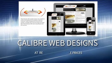 Calibre web design intro