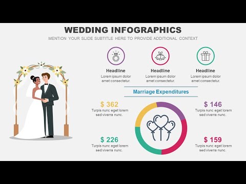Wedding Infographics Animated