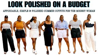 Look Polished On A Budget Easy & Affordable Summer Outfits