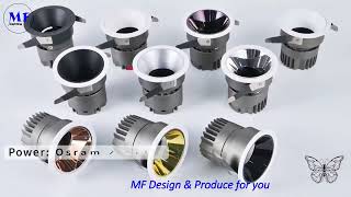 MF HGS10 Anti‑Glare LED Recessed Downlight