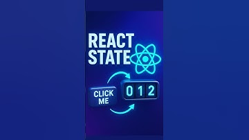 React State vs Props explained in 60s 🚀 #React #JavaScript #WebDev #Coding