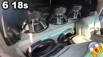 SUBWOOFER FOLDED WALL BOX TUNED TO 20HZ! NEVER SEEN A SYSTEM LIKE THIS BEFORE!?