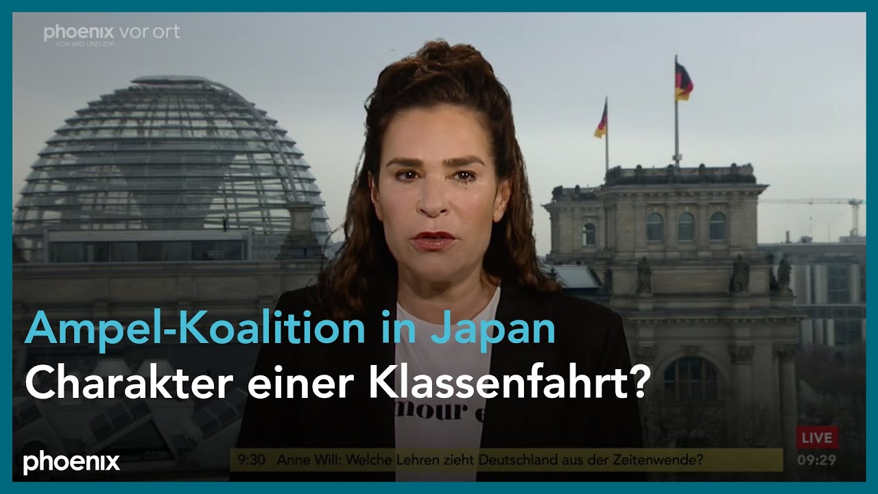 phoenix nachgefragt mit Dagmar Rosenfeld zum Regierungsbesuch in Japan