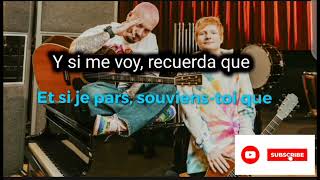 J Balvin & Ed Sheeran - Forever my love Traduction française (paroles//lyrics)