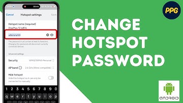 How to Change Hotspot Password ?