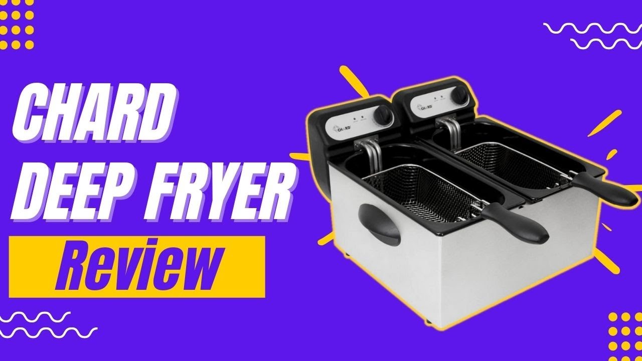 Saachi 3+3 Double Deep Fryer | Stainless Steel Commercial-