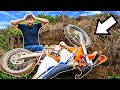 EXTREME HILL CLIMBS WITH NEW DIRT BIKE!