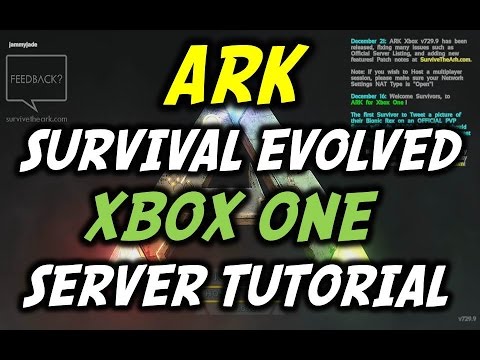ARK Survival Evolved Xbox One Server Settings Tutorial/Guide - YouTube