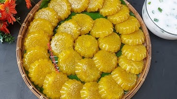 BÁNH CHUỐI HẤP BỘT BÁNG MỚI LẠ dai mềm sần sật ăn cực ngon