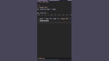 python list comprehension #python #programming #coding