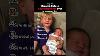 Ranking The Top 7 Cutest Baby Responses Ever (Sibling Edition)