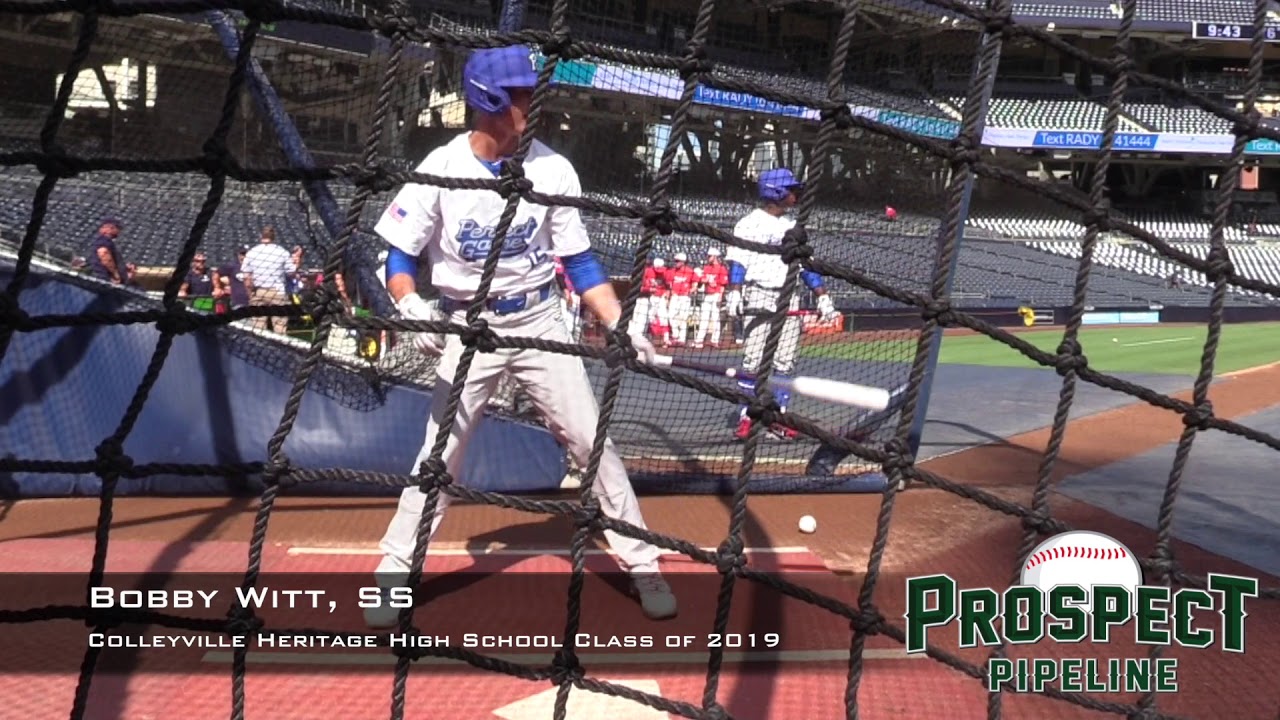 MLB: Top prospect Bobby Witt Jr. swings just like Mike Trout