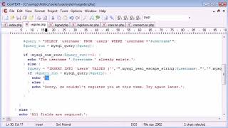 Beginner PHP Tutorial   147   Registration Form Part 4   YouTube 2017