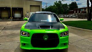 INSTALLING CHARGE MOTORWORKS SRT PREDATOR FRONT BUMPER ON MY 2008 DAYTONA HEMI CHARGER!!😱🔥 2008 Dodge Charger Bumper