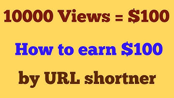 HOW TO EARN $100 PER DAY  BY URL SHORTENER BY ZA.GL